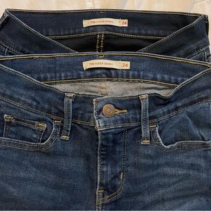 ❌SOLD❌Bundle Levi's 710 super skinny size 24